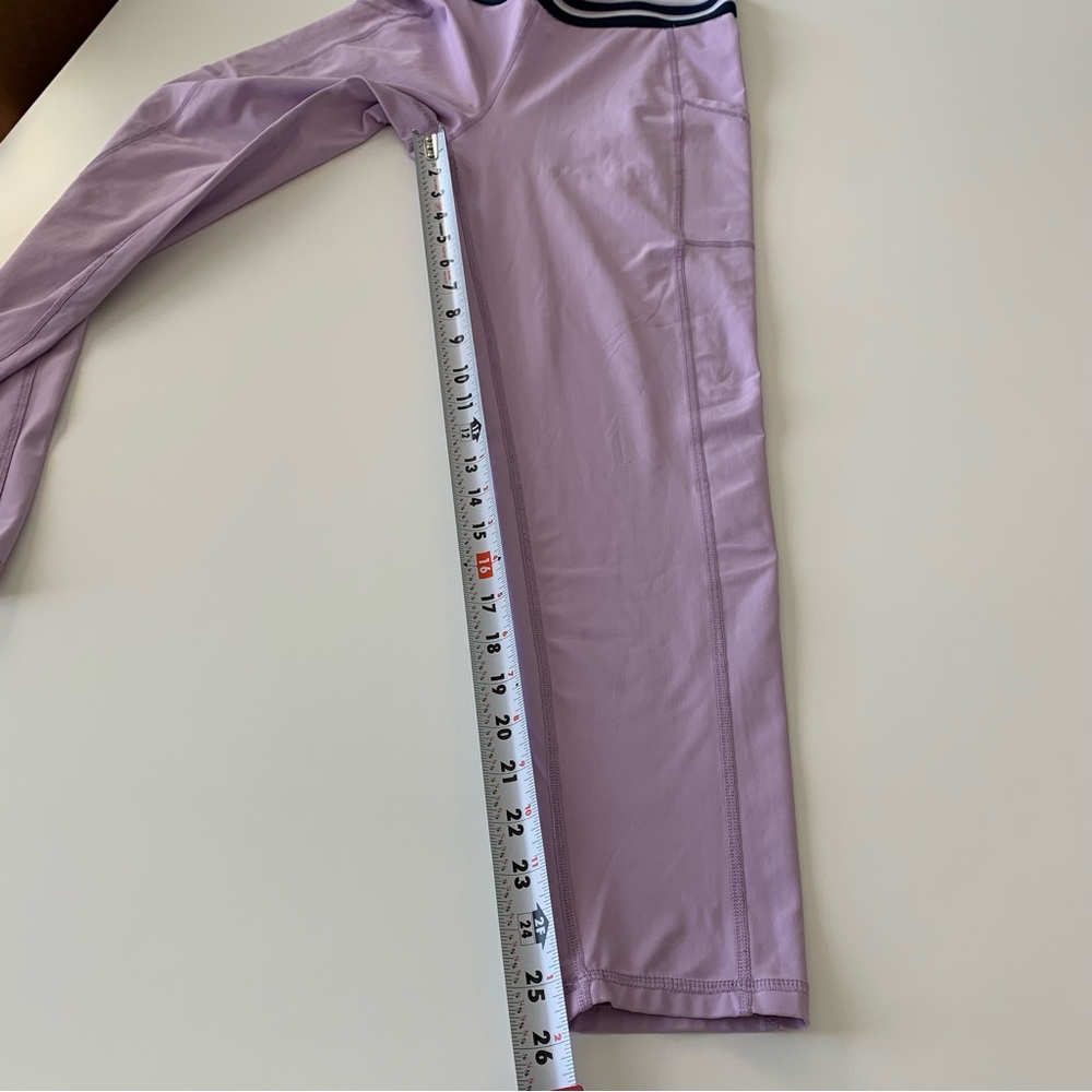 Aerie purple chill play move leggings w/ pockets size large - Picture 5 of 5